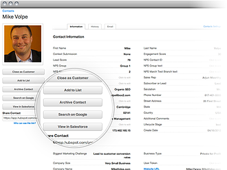 HubSpot 3 Contact Database