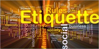 social media etiquette