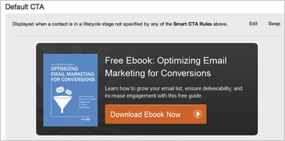 Smart CTA with HubSpot 3