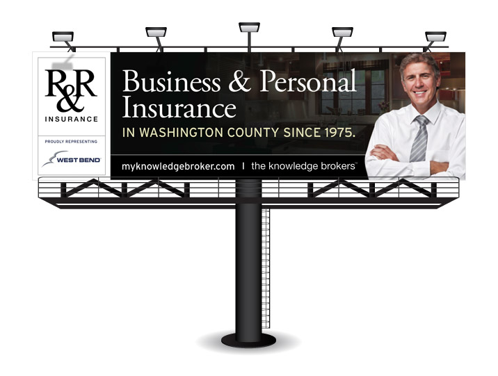 R&R Insurance Outdoor Advertising | Stream Creative Outdoor and ...