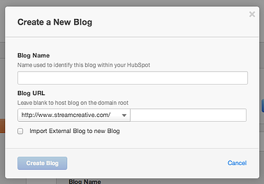 How to create a blog post in HubSpot's COS