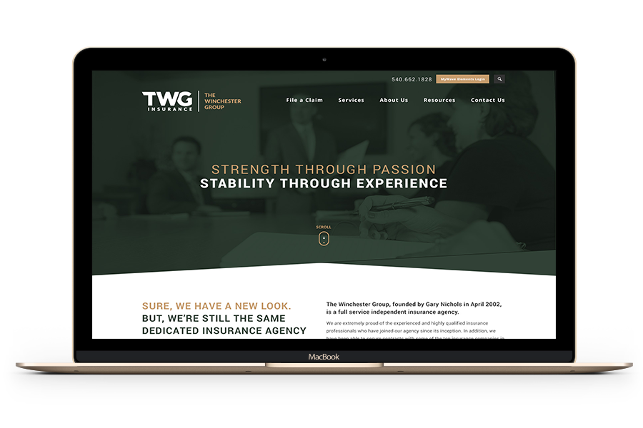 The Winchester Group Branding and  Design on HubSpot CMS