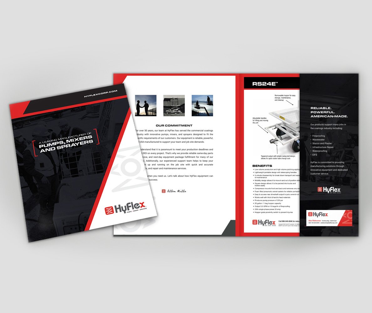Sales Material Design