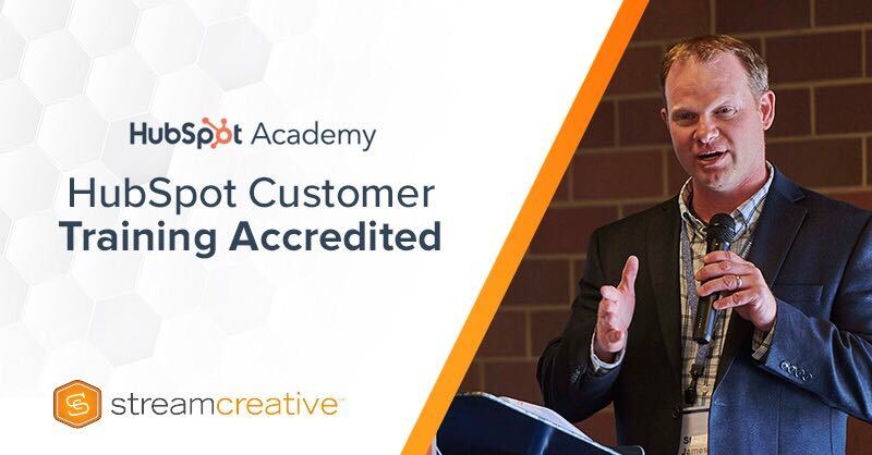 Steve James of Stream Creative has earned HubSpot Customer Training Accreditation