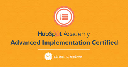HubSpot CMS Advanced Implementation Certified Stream Creative Wisconsin