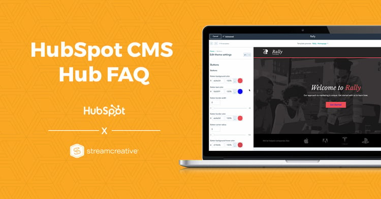 HubSpot CMS Hub graphic