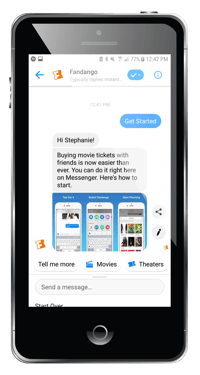 fandango chatbot example