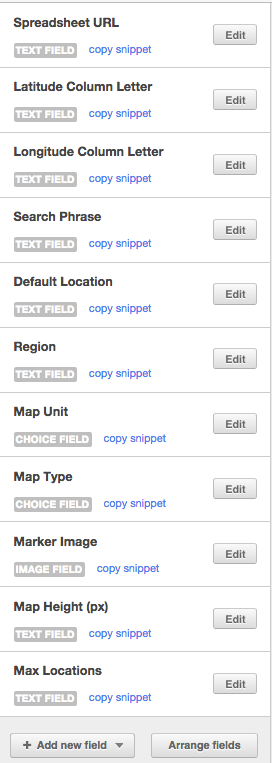 Custom Module Fields