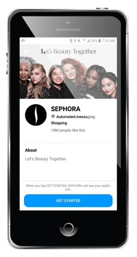 sephora chatbot example