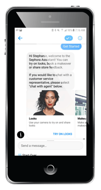 sephora chatbot example