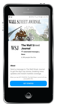 the wall street journal chatbot example