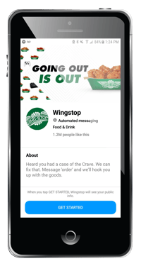 wingstop chatbot example